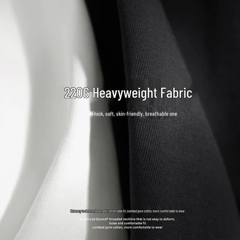 Hodo Men's Pure Cotton Loose Fit Long Sleeve T-Shirt