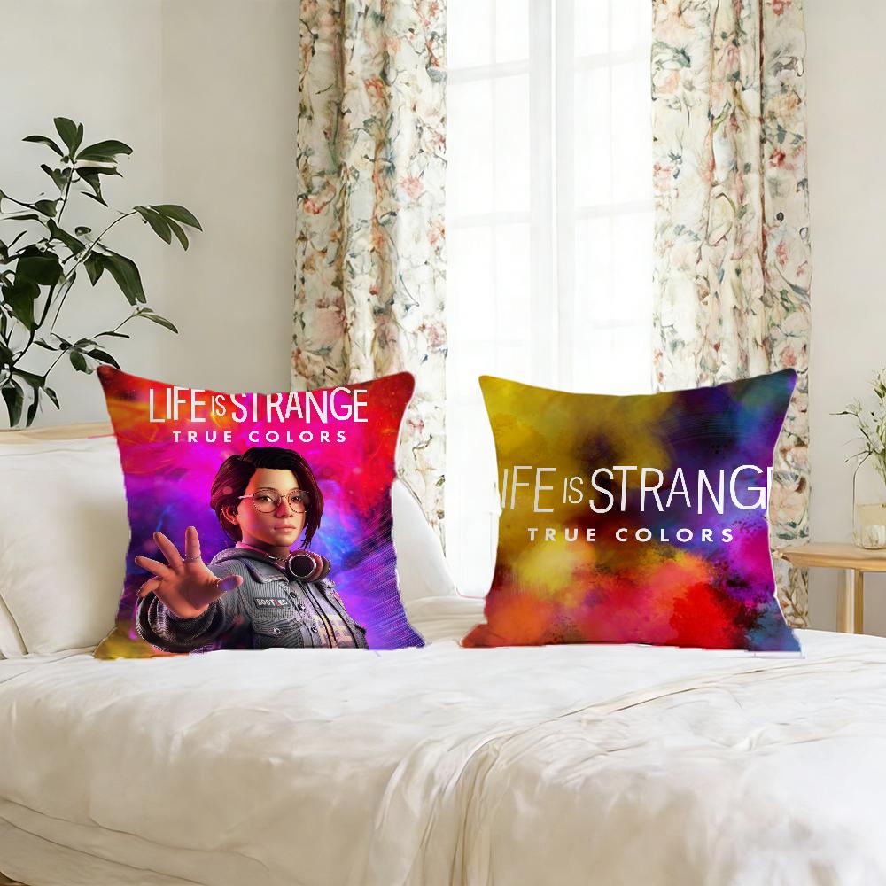Life Is Strange Anime Cushion Cover For Pillow Printing Sofa Decoration Home Car Room Coffee Shop Office Nordic Simplicity