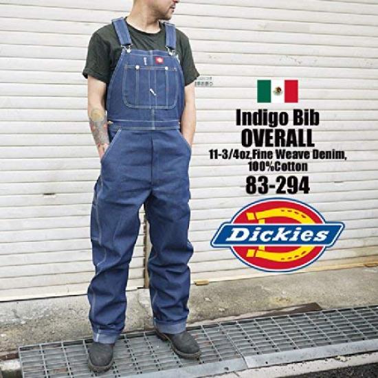 Dickies Overalls 83294 Indigo Blue DENIM Workwear 30 83-294 (30 Waist, Length)