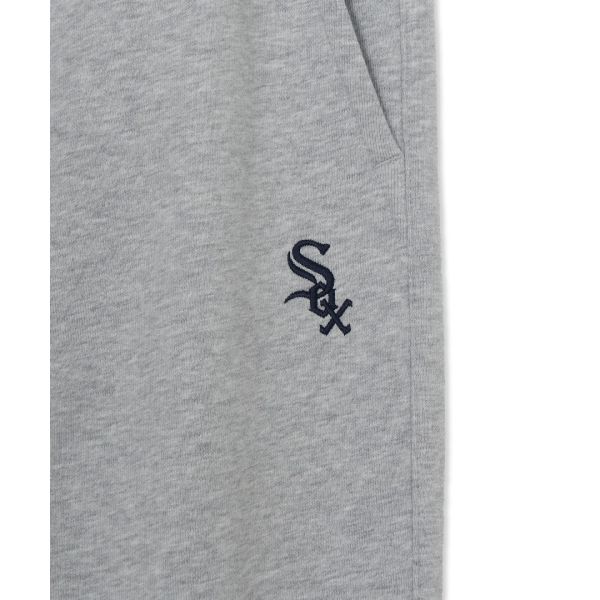 MLB Chicago White Sox Loose Simple Versatile Solid Color Casual Pants Unisex pants 3APTB0264-44MGS