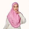 Malaysia Women Print Hijabs Shawl Arab Head Wrap Bonnet Long Scarf Scarves