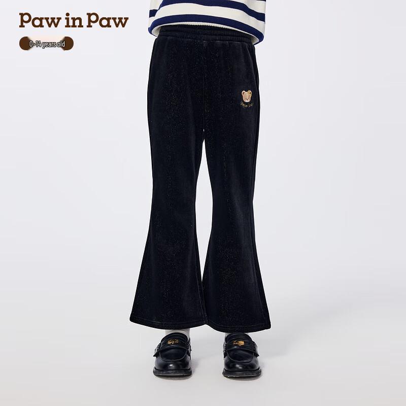 

Детские повседневные расклешенные брюки PawinPaw с мультяшным мишкой для девочек 120