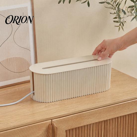 Caja Oculta Cables Caja de Gestión de Cables, con Tapa, Regleta Y Organizador Eléctrico Organizador, para Oficina en Casa Escritorio Caja de Almacenamiento de Cables