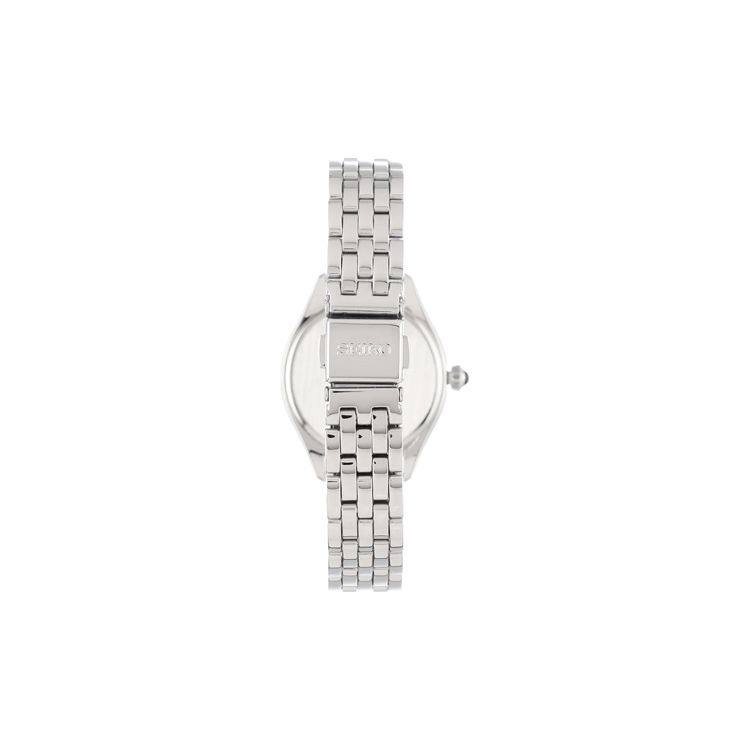 Seiko 50 M Water Resistant Quartz Movement Stainless Steel Strap Womens Watch Blue Dial Women watches SUR329P1