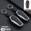 Car Zinc Alloy Leather Key Case Cover For BYD Song Plus Atto Han EV Tang DM Qin Seal Dolphin Key Bag Pouch Wallet Organizer