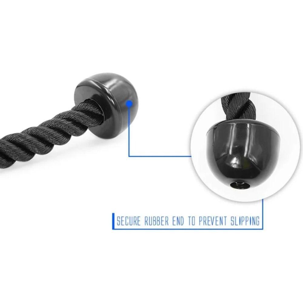 Bodybuilding Fitness Pull Rope Triceps Gym Equipment Pull Rope  Tricep Pull Rope Machine