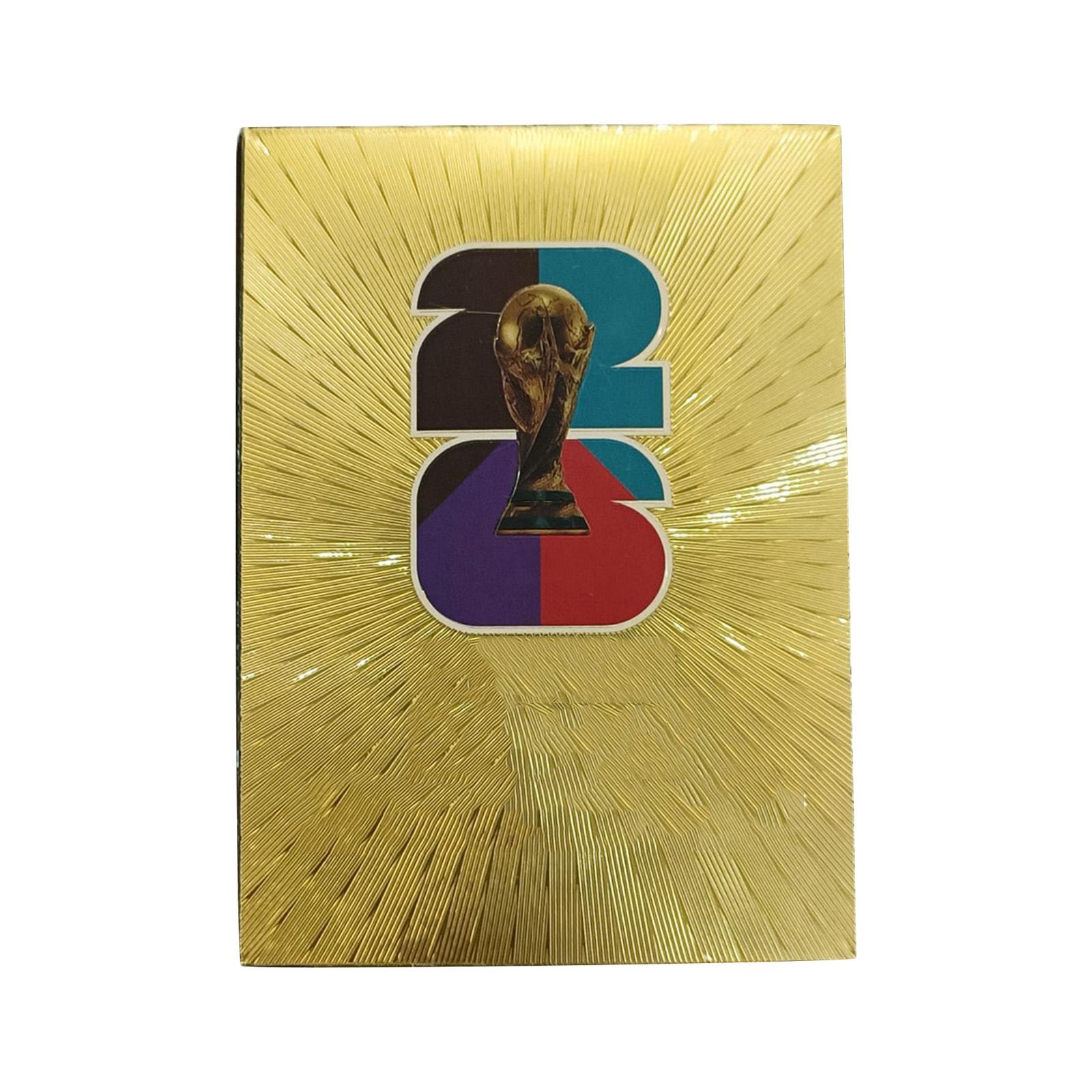 

2023 Soccer Player Cards Collection Featuring 55 Premium Foil Cards from World Cup and European League Series with Star Player Highlights One Size золотой