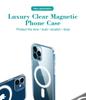 HD Clear For Magsafe Magnetic Wireless Charging Animation Case For iPhone 16 15 14 13 12 11 Plus 17 Pro Max 16E 17E Air Cover