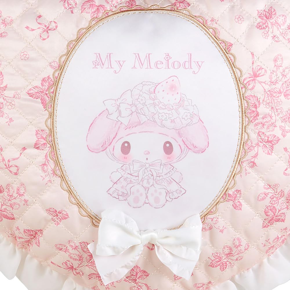 Sanrio My Melody 34 X 42 X 12 My Melody White Strawberry Tea Time Design Character 674079 Cushion, Cm, Series,