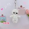 Plush Keychain Adorable Mummy Skeleton Styles Soft And Plush Decoration For Children Accessory