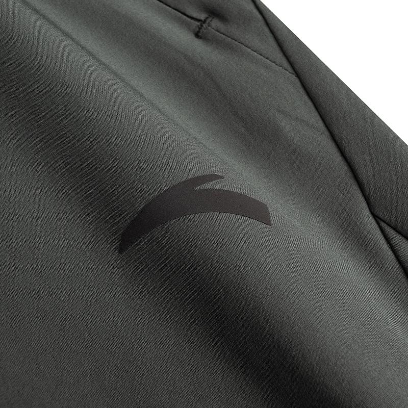 Anta Logo Print Sports Trendy Versatile Urban Commuting Straight Classic Zipper Woven Breathable Comfortable Casual Pants Men pants 952627522-4