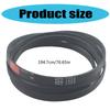 6PH1952 Correa de Secadora de Tambor de Repuesto Correa de Goma de Bucle Cerrado Correa de Transmisión para Lijadora 6PH1952 Correa de Goma para Tambor de Lavadora