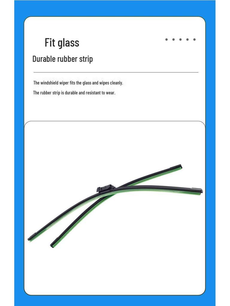 Bo Zhou Silent Wiper Blades for Changan Eado, CS35, CS75, CX20, Yuexiang V3/V5/V7