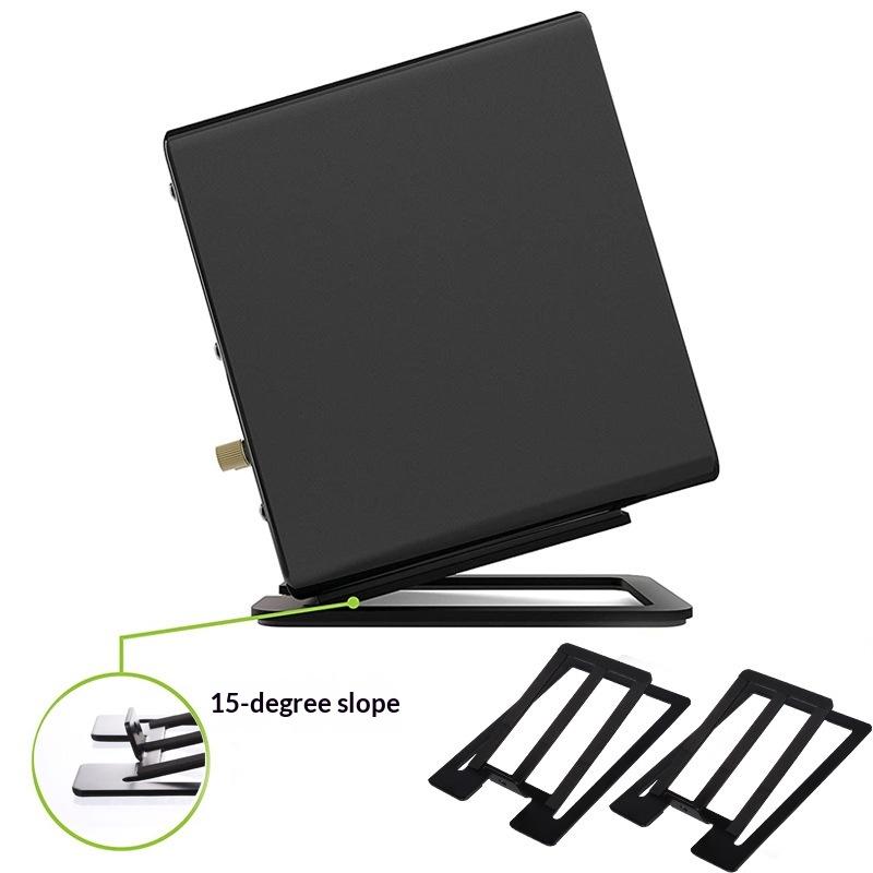 2Pcs Enhance Spatial Sound Effects And Shock Absorption Desktop Speaker Stand For Tabletop Audio Support Or Computer Speaker