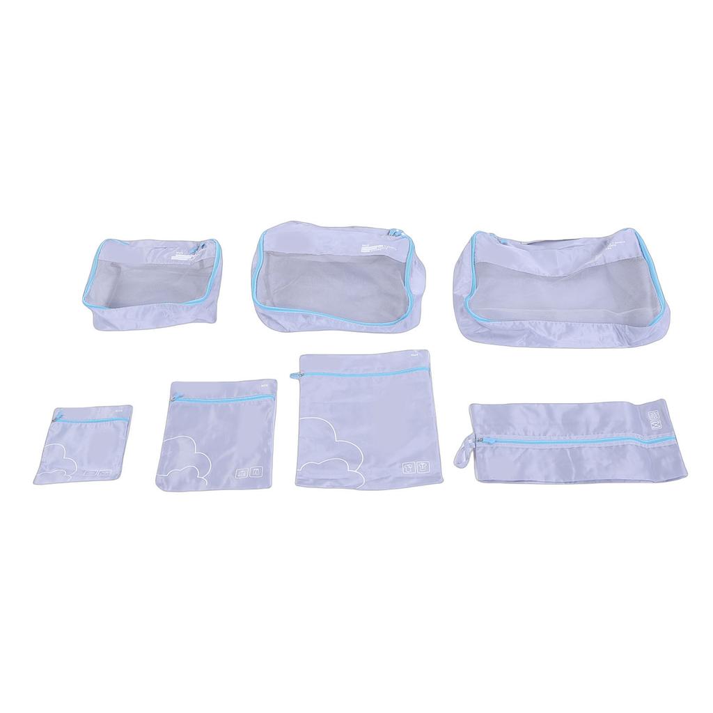 7 Pcs Packing   for Travel Anti Tearing Suitcase   for Luggage with Shoe Bag