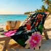 Koi Fish Lake Beach Towel Super Soft & Absorbent Comfortable Lightweight Suitable for Swimming, Gym, Camping, Yoga Vacation