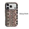 Ethnic Exquisite Decorative Mandala Striped Pattern Graphic Art Film Aesthetic Protective Shockproof Bumper Case For iPhone 13 14 15 16 17 ProMax Plus