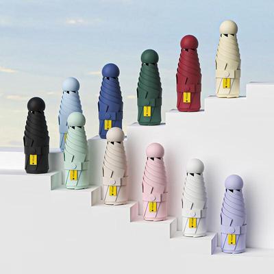 Sun Protection 5-Fold Capsule Umbrella
