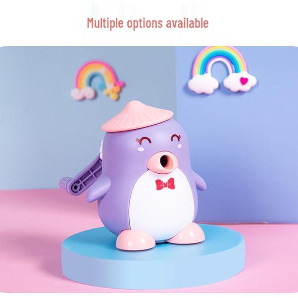 Little Sprite Multi-functional Cartoon Pencil Sharpener - Manual & Automatic