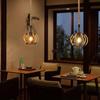 Retro Woven Hemp Rope Pendant Light for Home & Restaurant