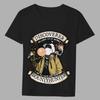 T-shirt de Verão Masculina Clássica Harajuku Street Série Estampa Anime Casual Simples Gola O Juventude Passageiro Camisa Confortável