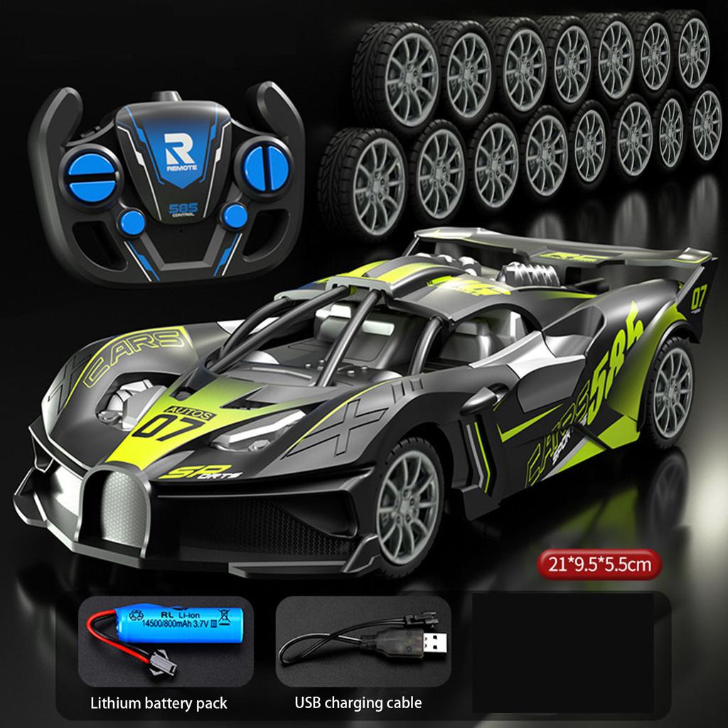Electric High Speed Race Drift RC Cars Toy Fall-Resistant Shock-Absorbing RC Vehicle Toy for Kids Children's Day Birthday Gifts