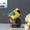 Garden Bird Figurines Outdoor Ornaments The Yard Art Resin Gifts Sculptures Home Decoration.