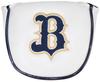 LEZAX Orix Buffaloes Putter Cover for Neo Mallet, White, OBPC-5815