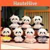 Cute Lolita Sweet Dress Panda Plush Toys Cartoon Girls Birthday Gifts Dolls