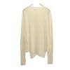 Unused HELMUT LANG Long Sleeve Sweater M White Rib Knit Women Used