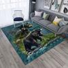Wild Bears Mountainous Terrain Carpet Is Suitable For Living Room And Bedroom Doormats Office Balcony Decorative Carpet A6