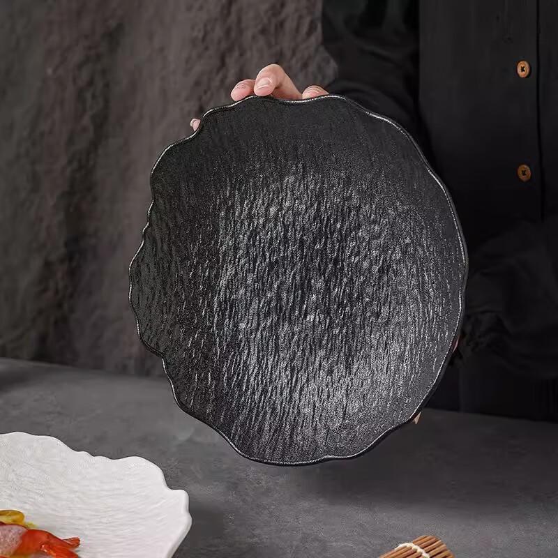 Nordic Style Irregular Ceramic Salad & Dinner Plate