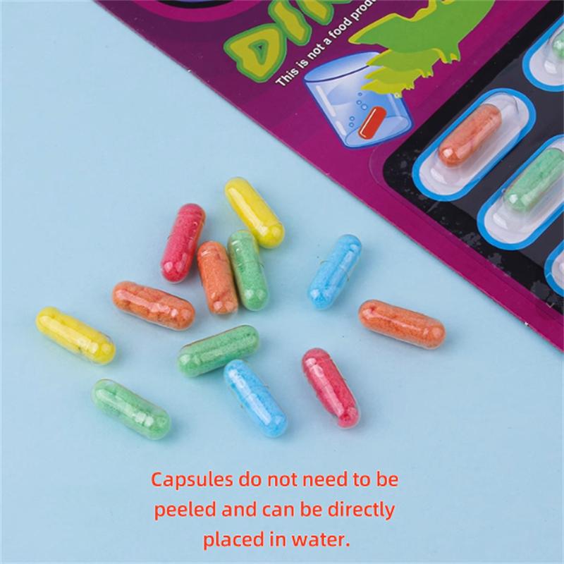 Bubble Swelling Capsules Bath Plaything Absorbent Sponge That Grow Larger When Exposed To Water Small Animal Children'S Cognitive Toys