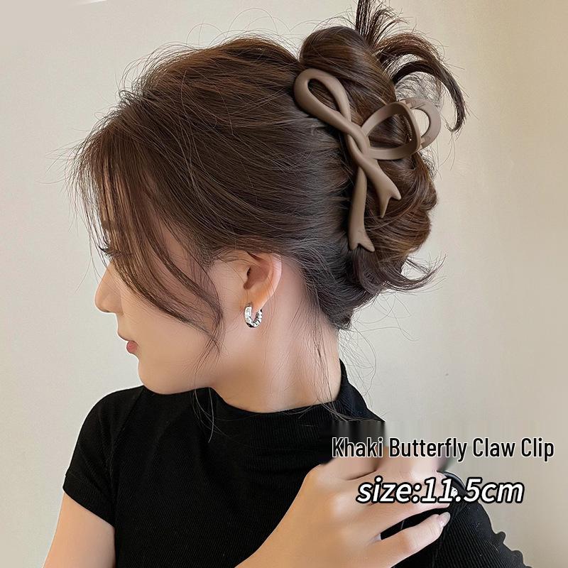 Exquisite Acrylic Claw Clip for Thick Hair - Large High-End Shark Hairpin