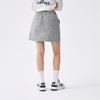 New MLB New York Yankees Basic Collection SS25 Casual Short Skirts Women's Light Gray 3FSKB0753-50GRL