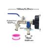 IBC Tank Tap Adapter Filter 1/2 3/4 1inch Male Female Threads Water Filter Screen S60 Thread Nipple 1000L Rain Barrel Fitting