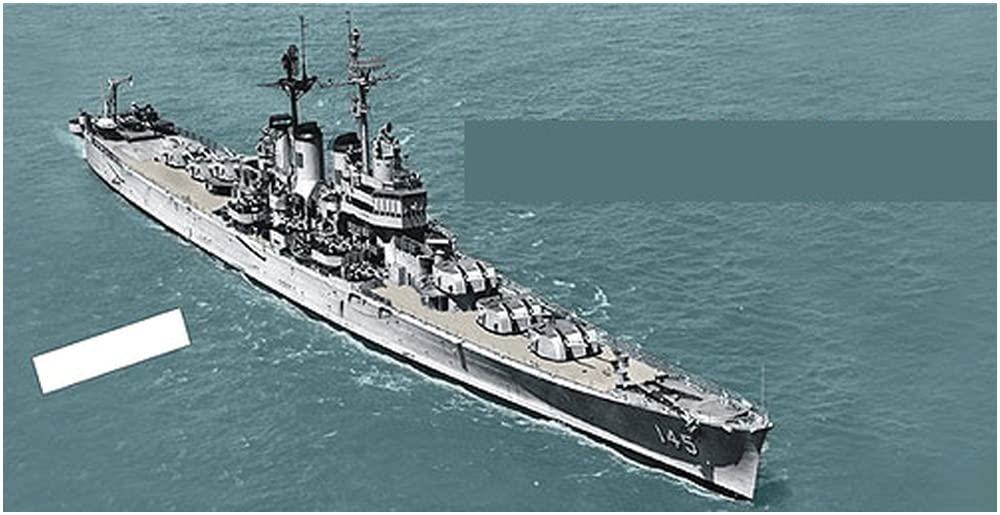 

Nico Model Легкий крейсер ВМС США Roanoke 1957 смоляной набор PN07050 1/700 класс Worcester CL-145