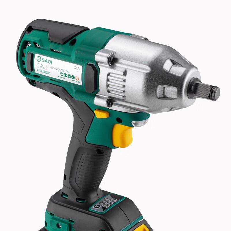 SATA J-Series 18V Brushless Cordless Impact Wrench CN plug (adapter included)