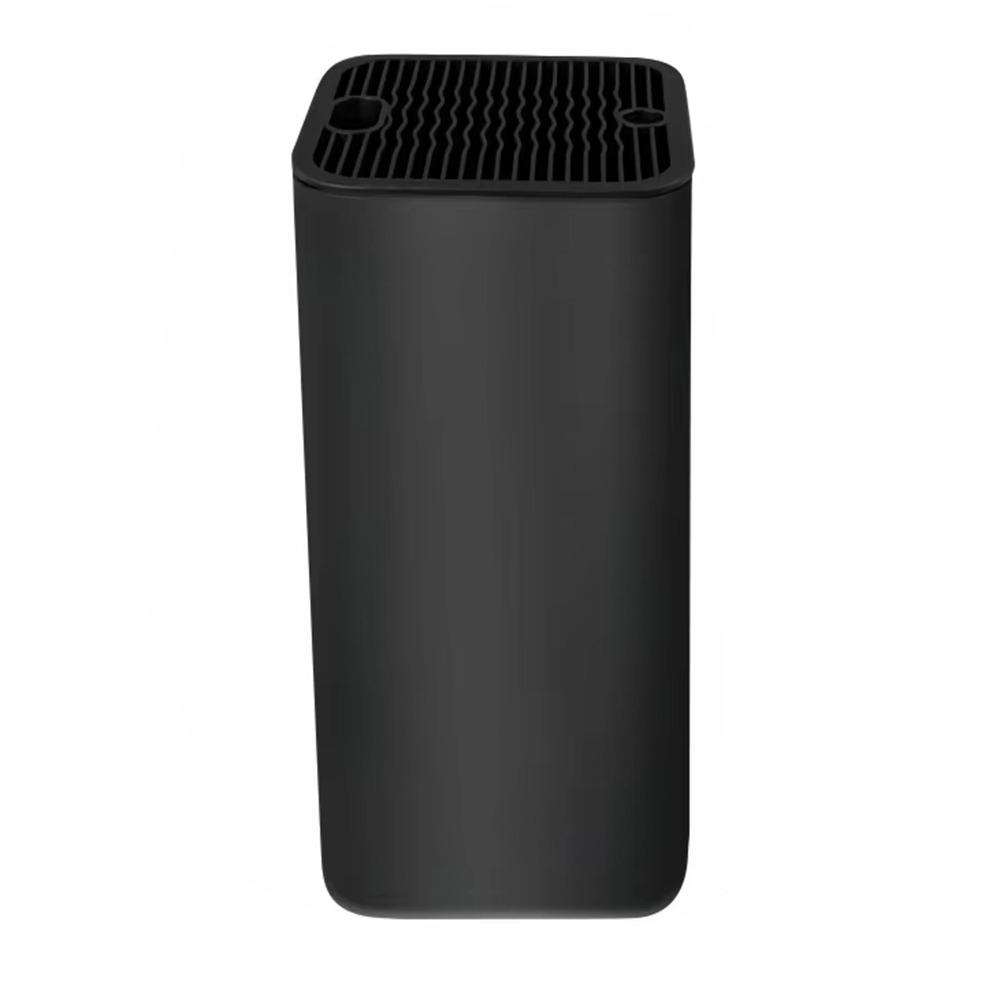 

Square Cutter Storage Stand Inserted Design Cutter Block Easy To Clean Cutter Holder Kitchen Use