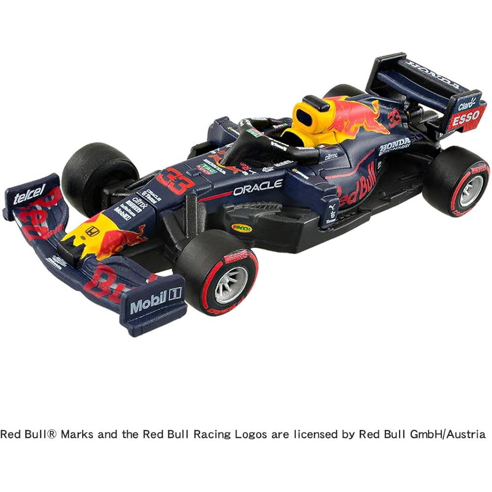 Takara Tomy Tomica Premium Racing Red Bull Racing Honda RB16B No.33 Diecast Toy Car for Ages 6 and Up
