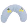 3pcs Machine Washable U Shaped Pillow Plush Fluffy Calming Pillow Fluffy Pet Neck Pillow  For Pets