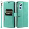 Cover for Xiaomi 12T Pro,12T,12 Pro,12X,Mi 12 Lite,Redmi Note 12S 4G Retro PU Leather Flip Wallet Phone Case Multi Card Slots