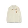 New MLB Jackets Unisex Beige Yellow 3AFDV0236-43BGL
