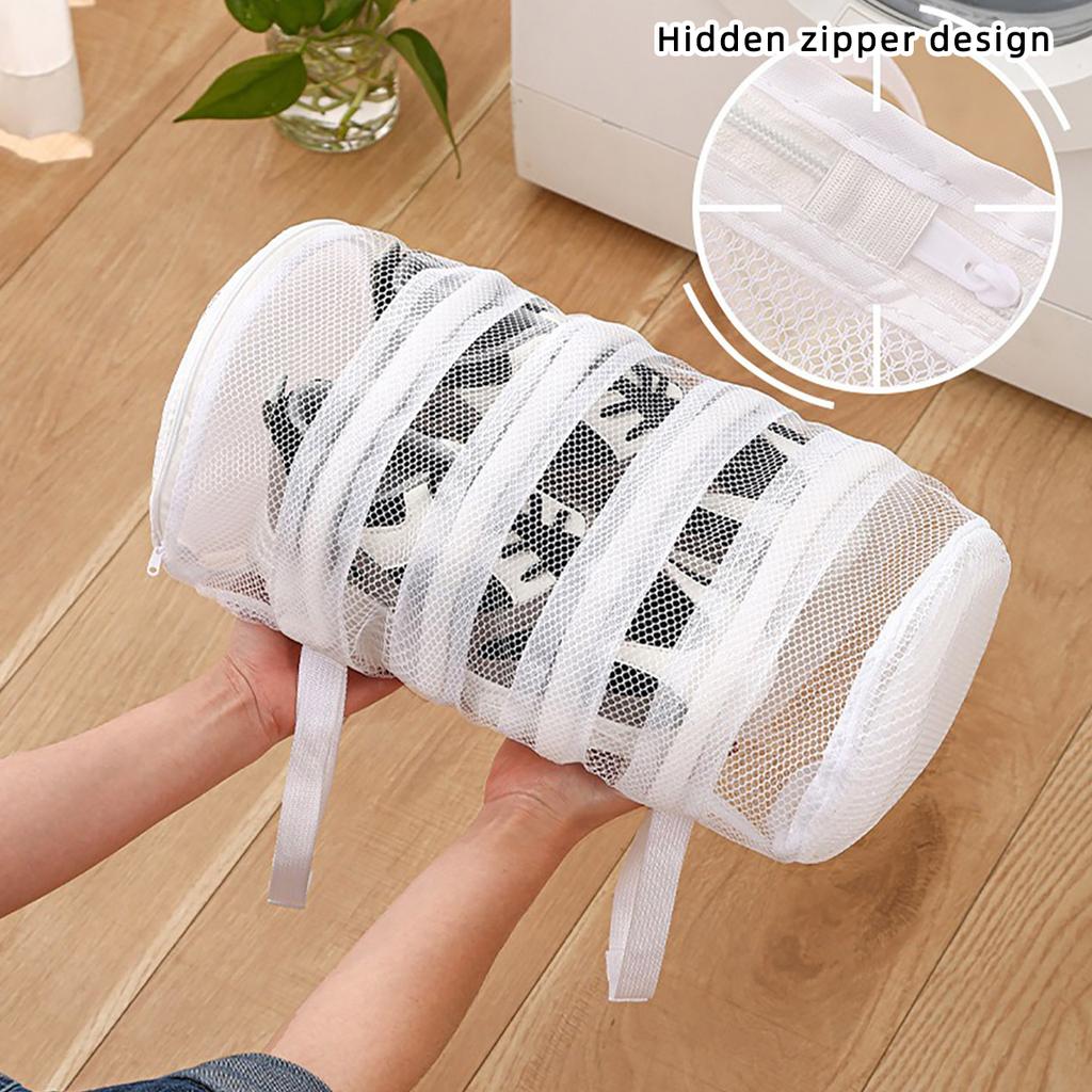 Washing Machine Shoes Laundry Bag Mesh Clothes Washing Bag Travel Storage Bags Anti-deformation Protective Shoes Organizer