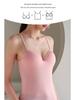 Women's Sexy Deep V Modal Camisole with Fixed Cups and Beautiful Back Design
