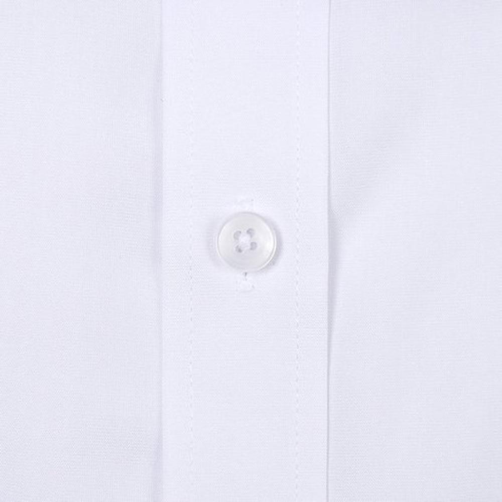 Renoma Wrinkle Free Pocketless Comfortable Modal Filafil Stretch White Long Sleeve Shirt Rzrsg0002 Wh