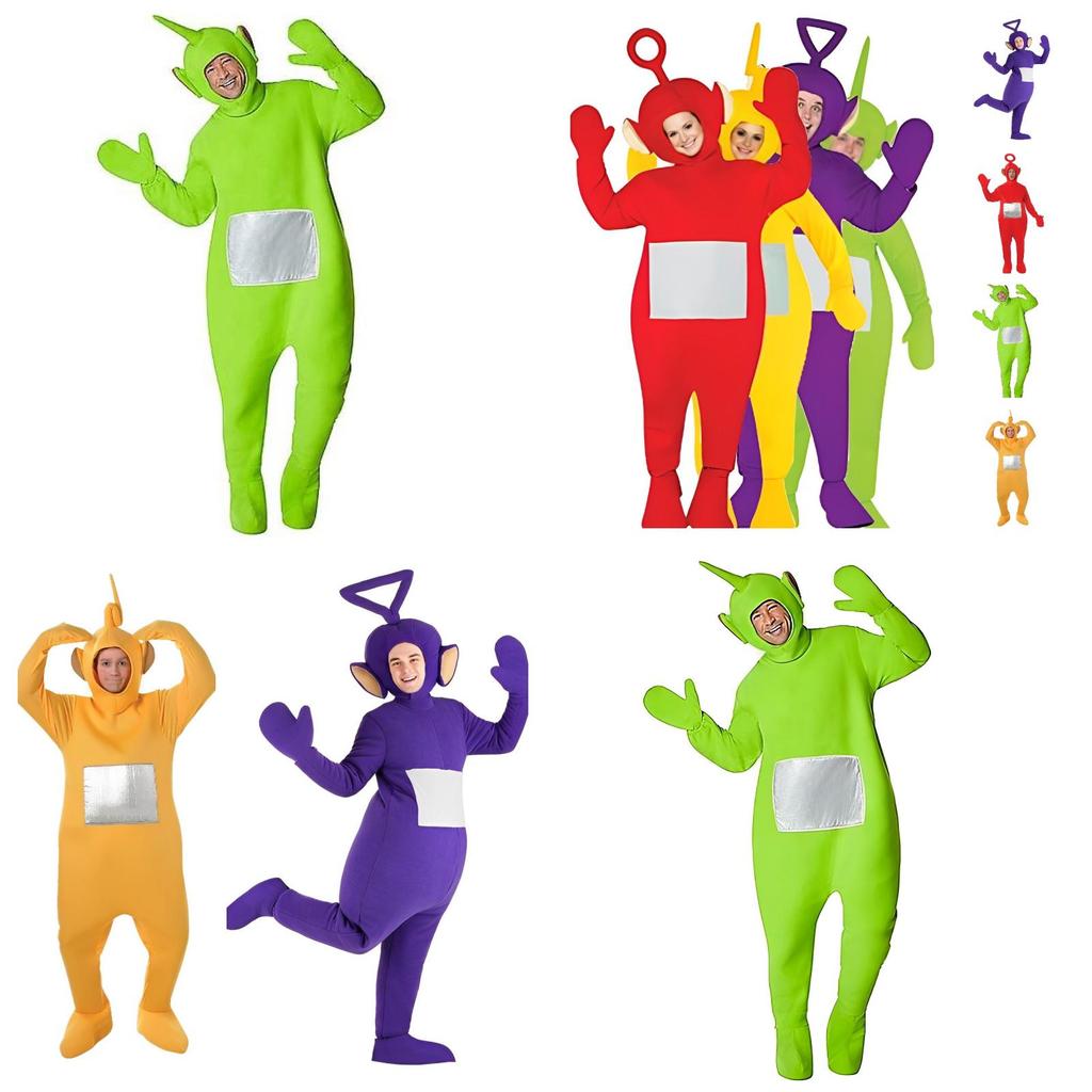 Halloween Cartoon Bodysuit Teletubbies Outfit One Size!