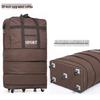 Lishen Expandable Folding Wheeled Travel Duffel Bag