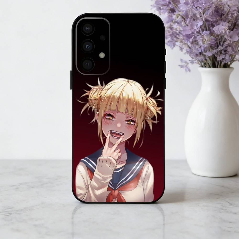 A-Anime H-Himiko-O T-Toga Phone Case For Samsung Galaxy A73,A72,A71,A70,A53,A52,A51,Soft Silicone Black Cover