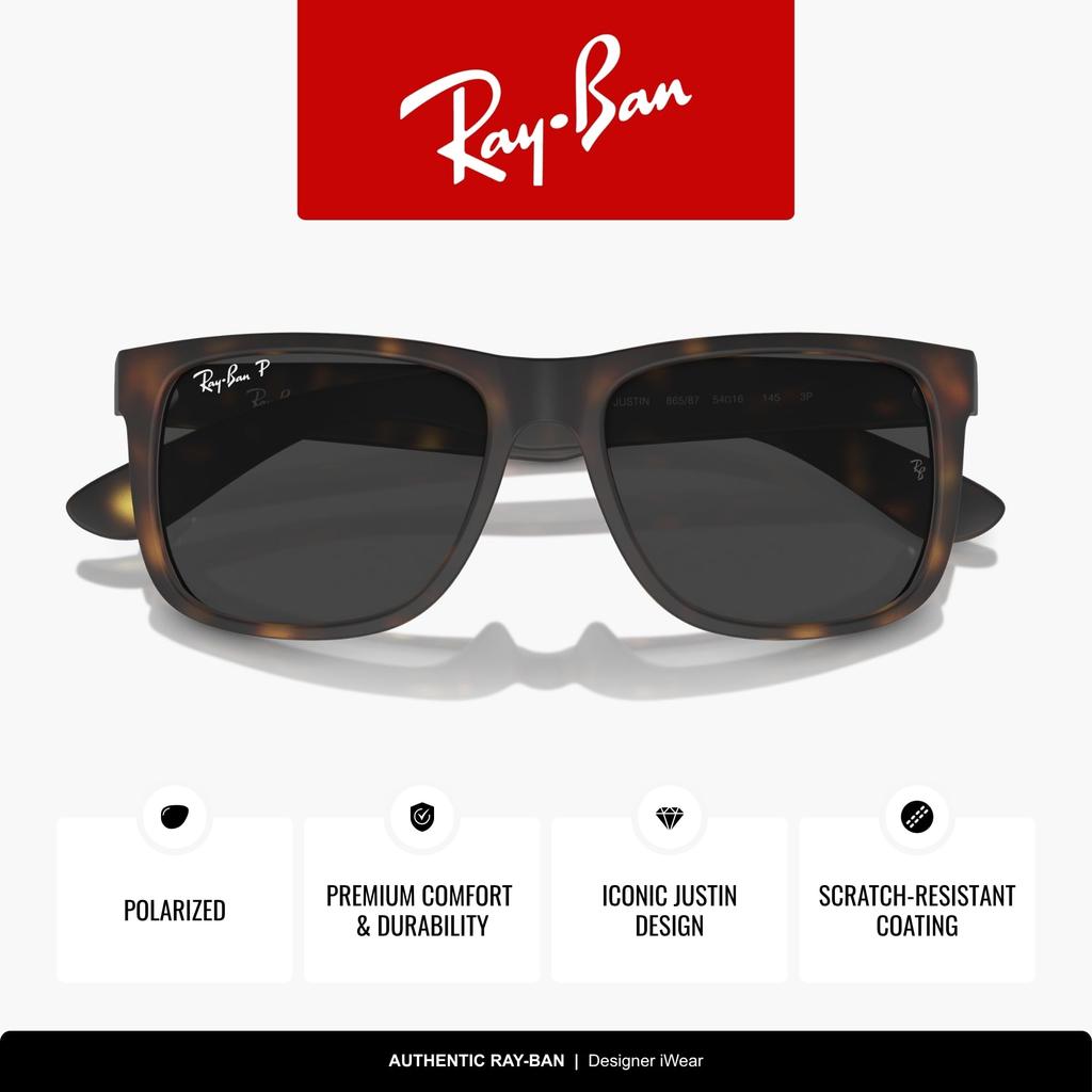 Sunglasses RB4165F JUSTIN 55 Asian Fit [Ray-Ban] 865/87